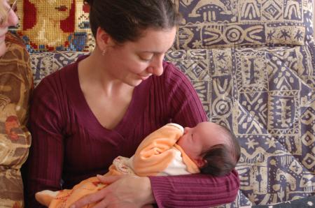 Lou-Ann et sa Tata Florence